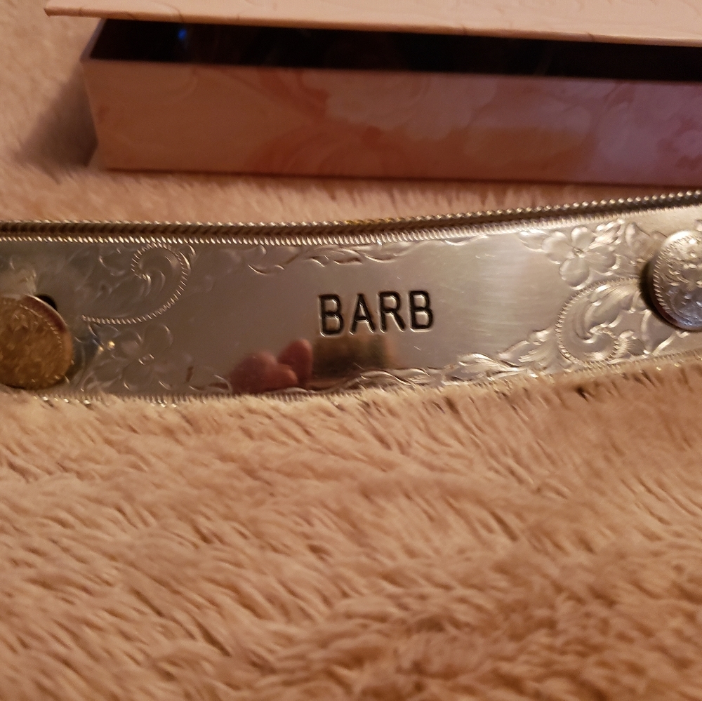 Silver cantel plate